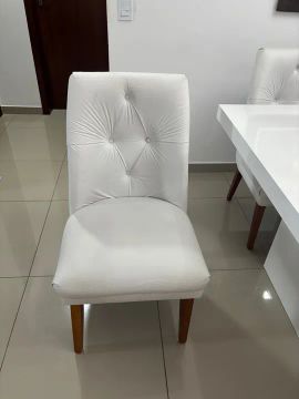 10 CADEIRAS LUXO courvin branco