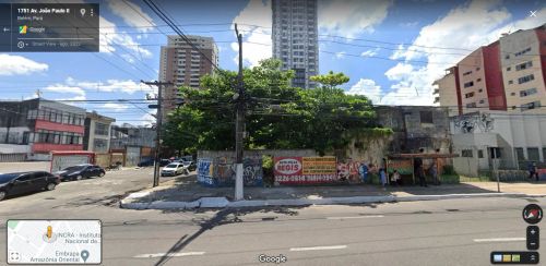 Terreno Alugo, de Esquina na Tv. Enéas Pinheiro com João Paulo II, 1.000 m2.