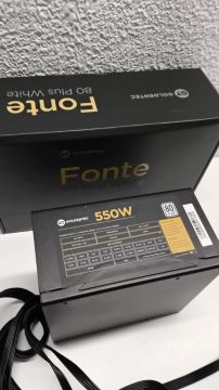 Fonte GT 550w 80 plus Pfc ativo (na caixa, estado de nova) 