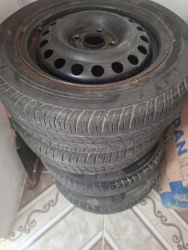 Jogo de rodas GM aro 14 pneu 175/65
