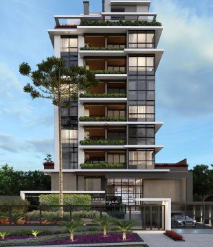 Garden suspenso próximo ao Clube Curitibano, 3 dormitórios. Água Verde