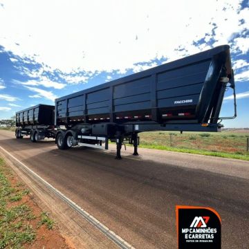 Rodocaçamba Facchini 2024 Preta