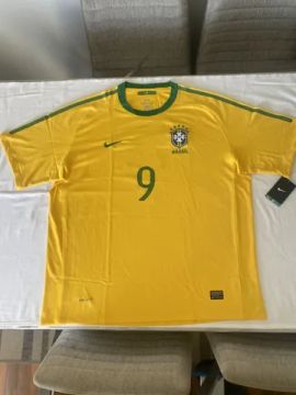 Camiseta Seleção Brasileira Nike Original Numero 9 Dry-Fit Tamanho GG/XXL
