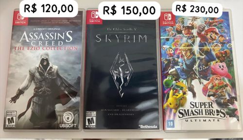 Jogos de Nintendo Switch