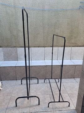 Cabideiro de Metal Preto