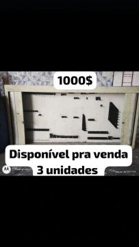Painel de Ferramentas 3 unidades 