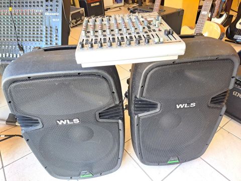 Par de Caixas Acústicas WLS 15 polegadas