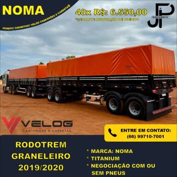 Rodotrem 25 Metros com Dolly Noma 2019/2020