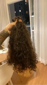 Cabelo Humano Virgem - 100% Natural