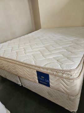 Cama Box Queen Gold Gel Americanflex