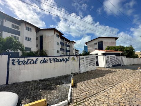 Apt portal de Pirangi com 100 m2. 