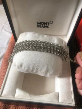 Pulseira Montblanc com Cristais