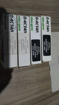 Dactar plus para Atari com 04 clássicos para colecionadores R$200,00(cada)