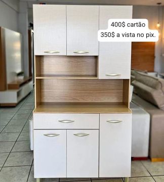 Armário de Cozinha Branco - Novo