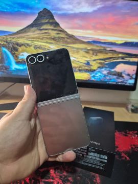 Samsung Galaxy Z Flip 6 cinza GARANTIA ATÉ 10/25 aceito troca passo cartão