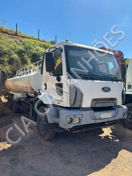 FORD CARGO 2628 ANO 2012 6x4 TANQUE PIPA 15MIL LITROS