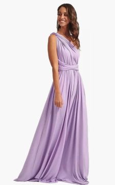 Vestido Longo Roxo -  Tamanho M