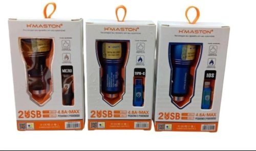 Carregador automotivo v8 tipo C ios