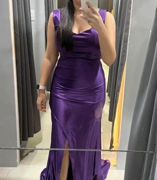 Vestido longo de festa - Tamanho G 