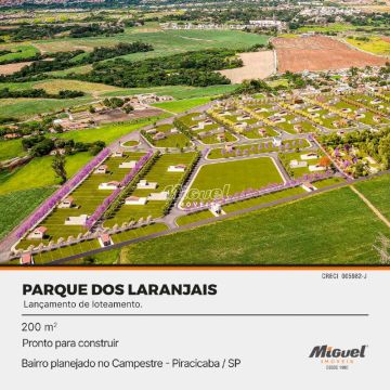 Terreno, à venda, Parque dos Laranjais , Campestre - Piracicaba