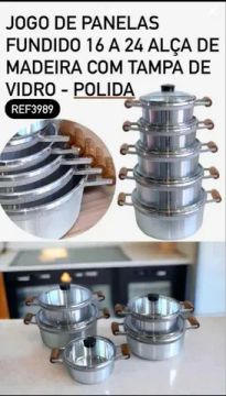 Jogo de panelas Cava original 