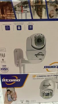 Câmera IP Wi-Fi Atomo - Segurança e Monitoramento em Tempo Real