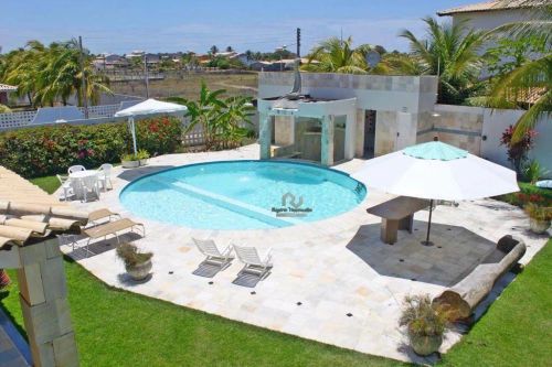 Casa com 6 dormitórios para alugar (Temporada), 2400 m² por R$ 1.550/dia - Alagoas - Estan
