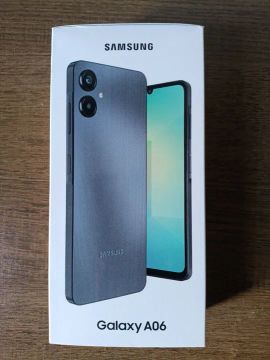Samsung Galaxy A06 128GB - Novo na caixa