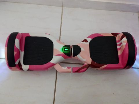 Patinete Elétrico Infantil Rosa