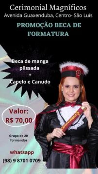 Beca de formatura 