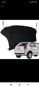 Tampão bagagito (porta - malas)  Fiat Palio 2007 a 2012.