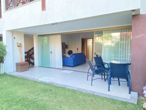 Apto de alto padrão_Mobiliado_Residencial Ykutiba_Imbassaí - Mata de São João - BA