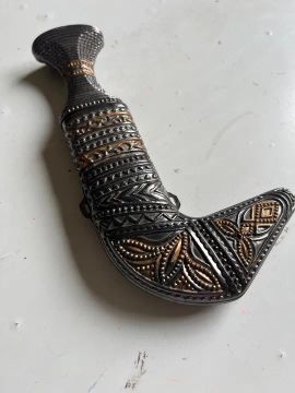 Adaga Antiga Decorativa islâmica - país de origem Oman