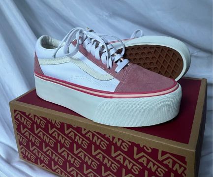 Tênis Vans Old Skool Stackform 37 Rosa 
