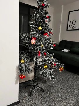 Árvore de Natal grande 