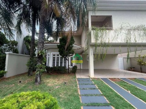 Sobrado com 4 dormitórios para alugar, 380 m² por R$ 8.000,00/mês - Condomínio Habiana - A