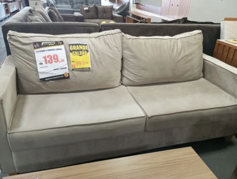 Sofá 3 lugares Chanel - Grande Saldo!
