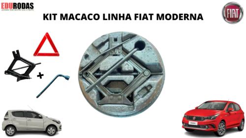Chave De Roda + Macaco + Estojo + Triangulo Original Toda Linha Fiat 