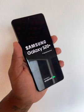 Samsung Galaxy S20+ - Preto - Novo
