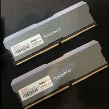 Memoria Ram 16gb (2x8gb) Asgard 3200mhz Rgb Novos Lacrados - Liquidação !