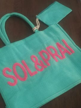 Bolsa de Praia Sol & Praia - Verde