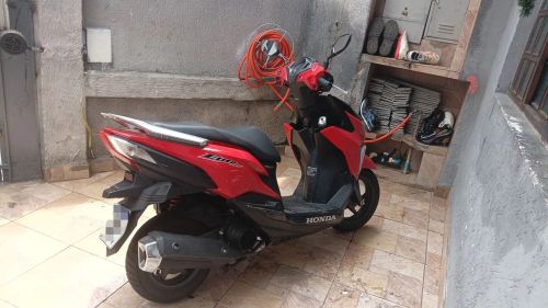 Honda Elite 125 2024 - Vermelha - Zerada