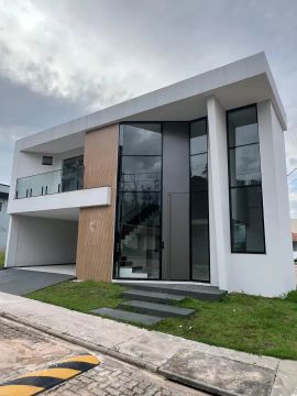 LINDA CASA NO QUARTZO CONDOMÍNIO, 220 METROS, 3 SUÍTES E 4 BANHEIROS