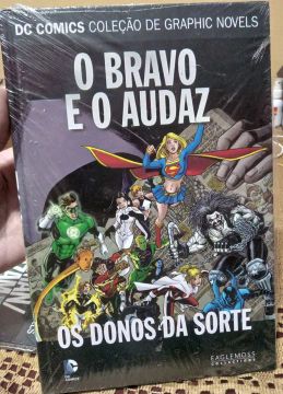 HQ Eaglemoss lacrada O Bravo e o Audaz: os donos da sorte da Dc comics 
