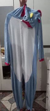 Vendo pijama Kigurumi de Unicórnio novo