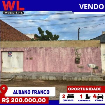 WL Imobiliária Vende casa no Albano Franco