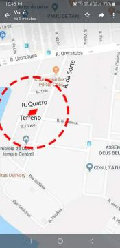 Vendo 4 Lotes medindo cada 6 x 25 no Bairro Siqueira