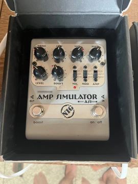 Pedal de Simulador de Amplificador NIG AMP SIMULATOR