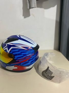 Capacete Racing Tech France impecável 
