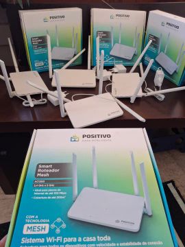 Kit com 4 roteadores rede MESH Wifi